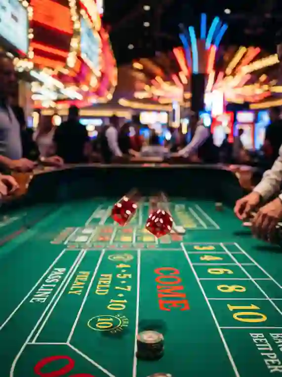 Stół do kości Craps podczas eventu Viva Las Vegas